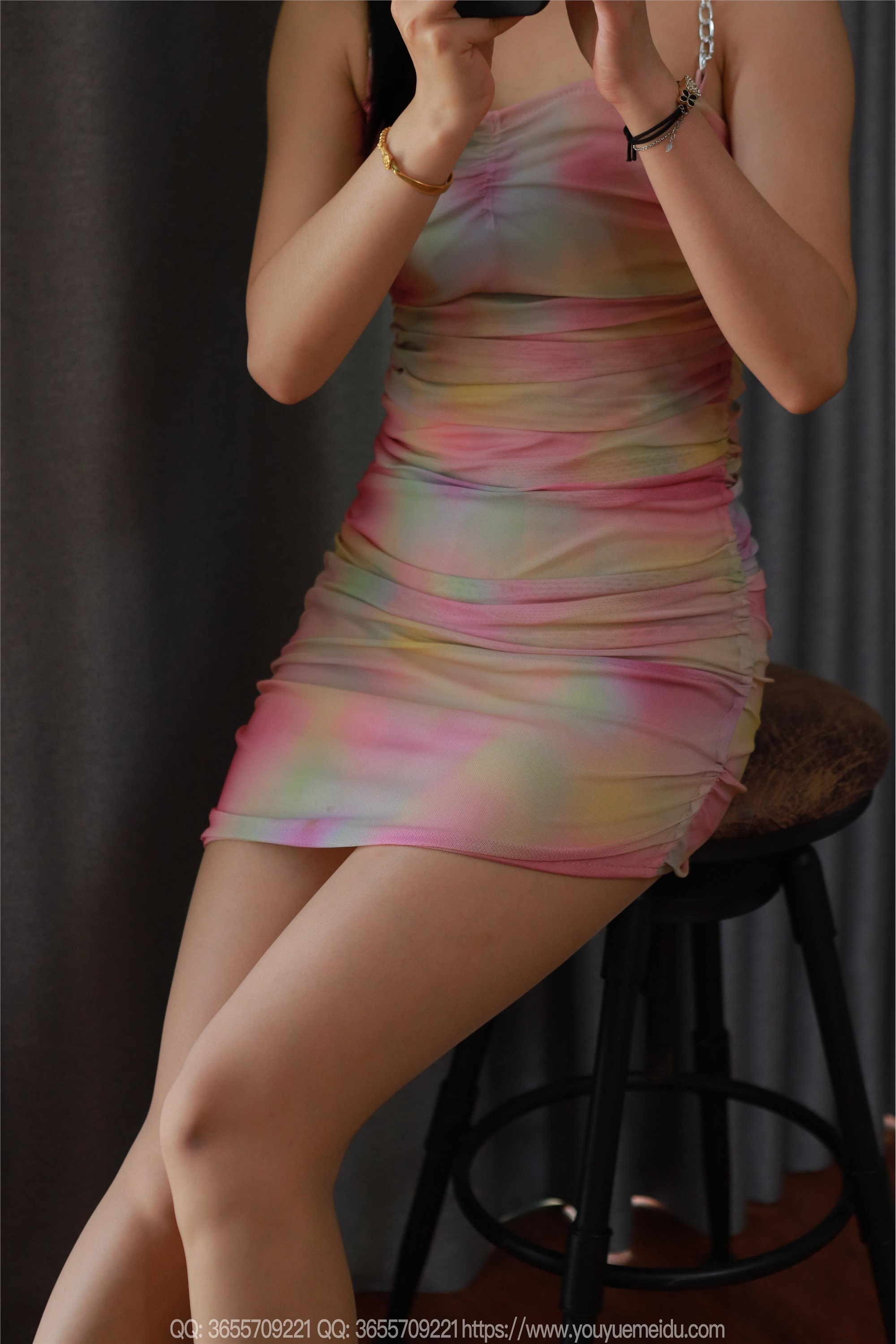 IESS异思趣向  2025.04.22 丝享家 2034 婉萍《彩虹包臀裙》